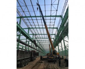 太行鋼鐵施工現場